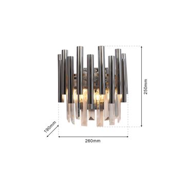 Milagro MADISON ML6936 Aplique de perete 2x40W/E14 IP20