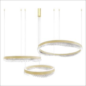 Milagro PRECIOSA ML1001 Lampă cu pendul 3x158W/LED 4000K 10100lm IP20