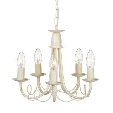 Elstead Lighting MINSTER MN5-IV-GOLD Candelabru 5x60W/E14