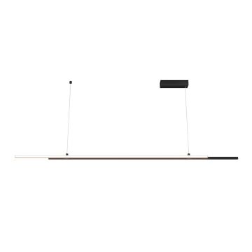 Maytoni HALO MOD005PL-L36BK Lampă cu pendul 1x48W/LED 4000K 2200LM IP20