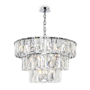 Maytoni PUNTES MOD043PL-18CH Lampă cu pendul 18x40W/E14