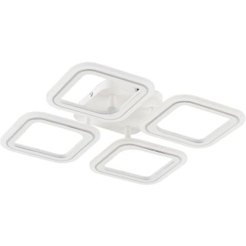 Zuma Line STELLAR MS232040R-WH Lampă de tavan 4x30W/LED 3000-6000k 2900lm