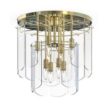 Zuma Line NIRA MX3523-8M-EGN Lampă de tavan 8x40W/E14 IP20