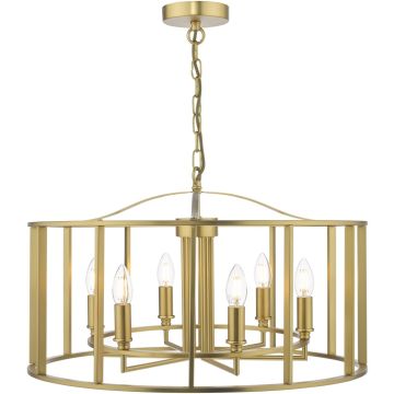 Dar Lighting Myka MYK0663 Candelabru 6x40w/e14