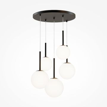 Maytoni BASIC FORM MOD321PL-05B Lampă cu pendul 5x40W/E14 IP20