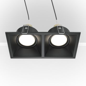 Maytoni DOT DL029-2-02B Lumină îngropată deasupra plafonului 2x50W/GU10 IP20