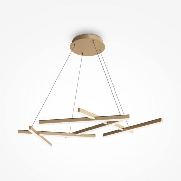 Maytoni LINE MOD016PL-L75MG3K Lampă cu pendul 6x79W/LED 3000K 3100LM IP20