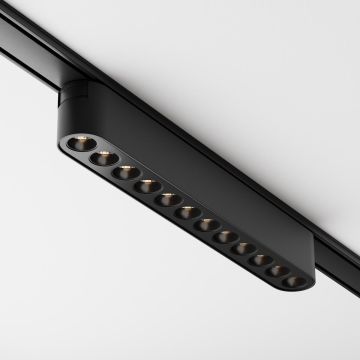 Maytoni POINTS TR082-1-12W3K-M-B Proiector de șină 12x12W/LED 3000K 1200LM IP20