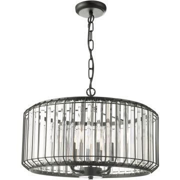Dar Lighting Naeva NAE0422 Lampă cu pendul 4x25w/e14