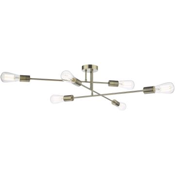 Dar Lighting Neve NEV6475 Lampă de tavan 6x60w/e27 ip20