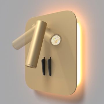 Maytoni IOS 176 C175-WL-01-6W-MG Aplique de perete 9W/LED 3000K 540LM