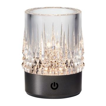 Zuma Line CRYSTAL NHTD-N08-NB Lampă de masă 1x1W/LED 3000k 110lm
