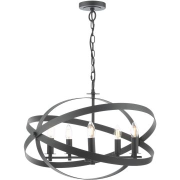 Dar Lighting Nitya NIT0522 Lampă cu pendul 5x40w/e14