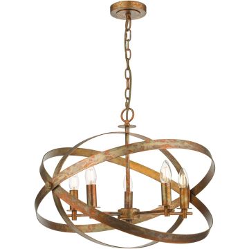 Dar Lighting Nitya NIT0564 Lampă cu pendul 5x40w/e14