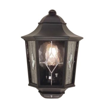 Elstead Lighting NORFOLK NR7-2-BLK Aplique de perete 1x60W/E27 IP43
