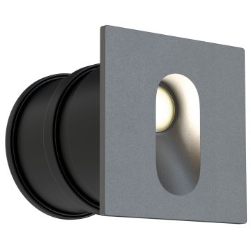 Maytoni VIA URBANA O022-L3GR Lampă de scări montată 3W/LED 4000K 70LM IP44