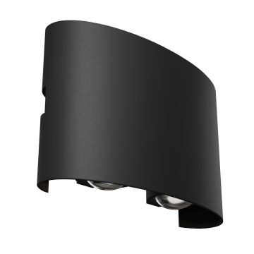 Maytoni STRATO O417WL-L4B3K Aplique de perete 4x4W/LED IP54