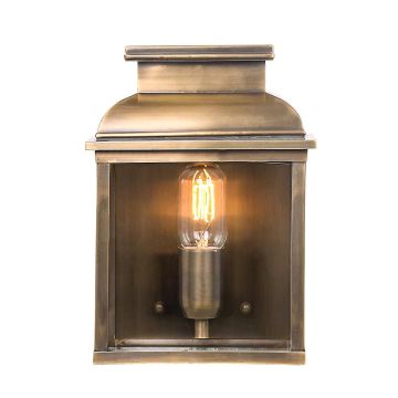 Elstead Lighting OLD BAILEY OLD-BAILEY-BR Aplique de perete 1x60W/E27 IP44