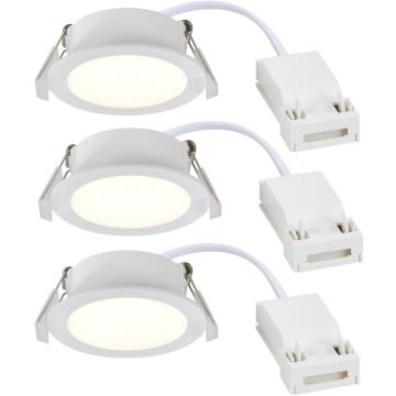Nordlux Olea 2510400101 Lumină îngropată deasupra plafonului 3x4.4w/led 2700k 345lm ip65