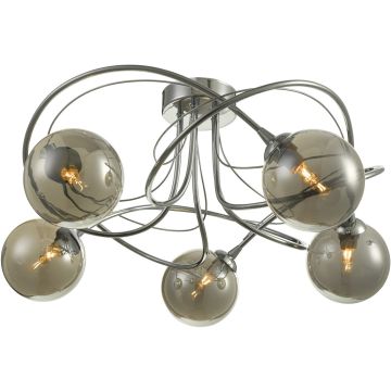 Dar Lighting Onawa ONA5450-01 Lampă de tavan 5x40w/g9 ip20