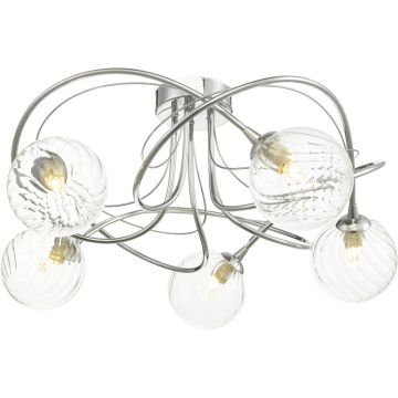 Dar Lighting Onawa ONA5450-03 Lampă de tavan 5x40w/g9 ip20
