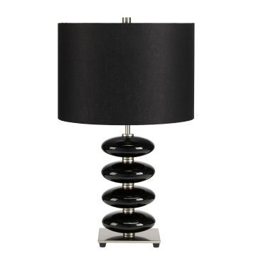 Elstead Lighting ONYX ONYX-TL-BLK Lampă de masă 1x60W/E27