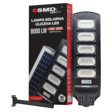 SMD LED SOLAR LED OPRP4359SLL Felinar 1x360W/LED 6000K 8000lm IP54