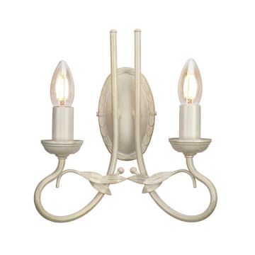 Elstead Lighting OLIVIA OV2-IVORY-GOLD Aplique de perete 2x60W/E14