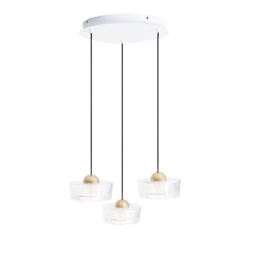 Maxlight LIPARI P0543 Lampă cu pendul 3x22w/led 3000k 1728lm ip20