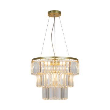 Zuma Line TIFANNY P17127-4-1GD Lampă cu pendul 4x40W/E14 IP20