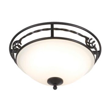 Elstead Lighting PEMBROKE PB-F-A-BLACK Lustră de tavan 2x60W/E27