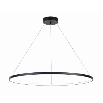 Zuma Line HORIK PEN89424-90BK Lampă cu pendul 1x40W/LED 3000K|4000K|6000K 4400lm IP20