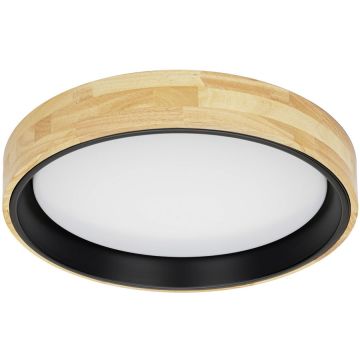 Italux CAMPELO PLF-4350-25W-WD-BK-4K Lustră de tavan 25W/LED 4000K 2500LM IP20