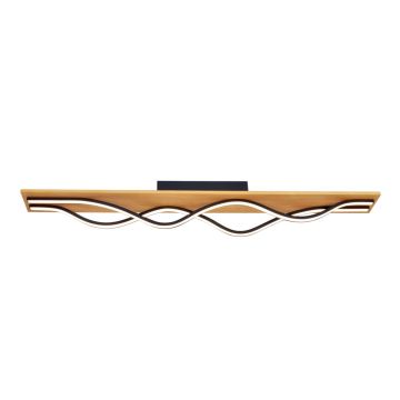 Italux Conato PLF-23848-30W-BK-GD Lustră de tavan 2x35W/LED 3000K 1500lm IP20