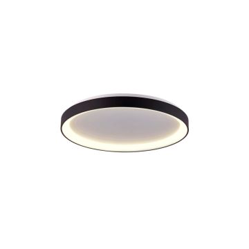 Italux Vico PLF-53675-048RC-BK-3KS4K Lustră de tavan 1x38W/LED 3000K|4000K 3100lm IP20