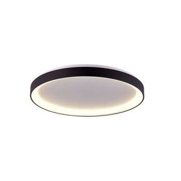 Italux Vico PLF-53675-058RC-BK-3KS4K-TRDIMM Lustră de tavan 1x48W/LED 3000K|4000K 3900lm IP20