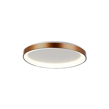 Italux Vico PLF-53675-058RC-GD-3KS4K-TRDIMM Lustră de tavan 1x48W/LED 3000K|4000K 3900lm IP20