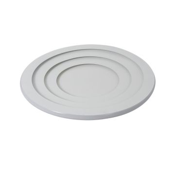 Light Prestige Alune LP-3009/1C WH round Lustră de tavan 1x50W/LED 3000K|4000K|6000K 5968lm IP20