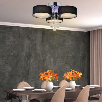 Light Prestige Gambela LP-991/3C BK Lampă de tavan 3x60W/E27 IP20