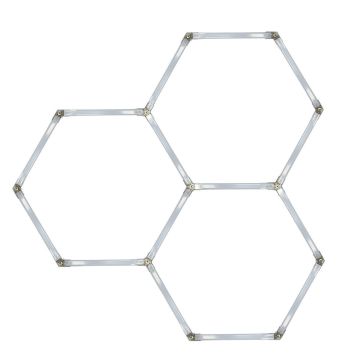 Light Prestige Geometric LP-0209/3C 4K Lustră de tavan 15x4W/LED 4000K IP44