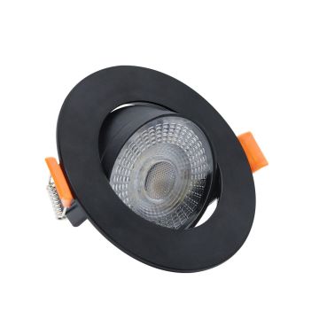 Light Prestige Plus LP-1506/1RS BK Lumină îngropată deasupra plafonului 1x7W/LED 3000K|4000K|6000K 622lm IP20