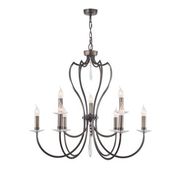 Elstead Lighting PIMLICO PM9-DB Candelabru 9x60W/E14
