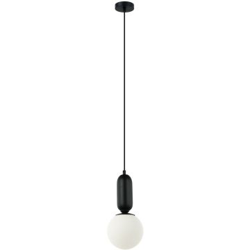 Italux ALDEVA PND-02340-1S-BK Lampă cu pendul 1x40W/E27 IP20