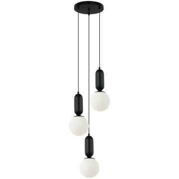 Italux ALDEVA PND-02340-3S-BK Lampă cu pendul 3x40W/E27 IP20