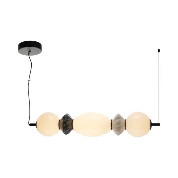 Italux Balos PND-94921-3A-BK Lampă cu pendul 1x14W/LED 3000K 1600lm IP20