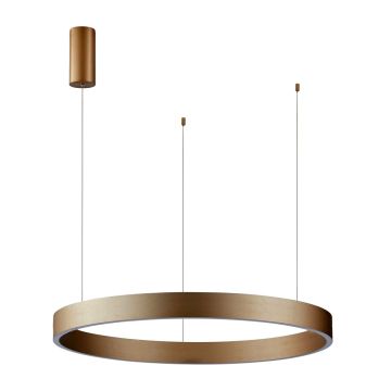 Italux Brasco PND-56215-080RPP-GD-3KS4K-TRDIMM Lampă cu pendul 1x60W/LED 3000K|4000K 4500lm IP20