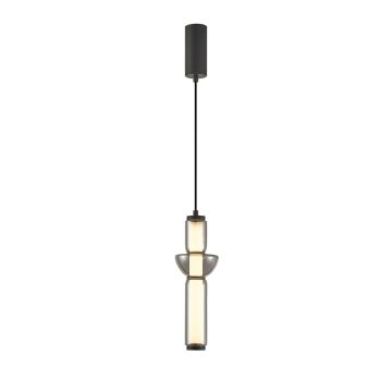 Italux Bruni PND-27372-1-19W-BK Lampă cu pendul 1x19W/LED 3000K 2463lm IP20