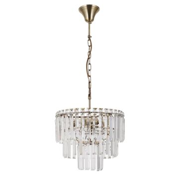 Italux BUENA PND-22320-4-ABR Lampă cu pendul 4x40W/E14 IP20