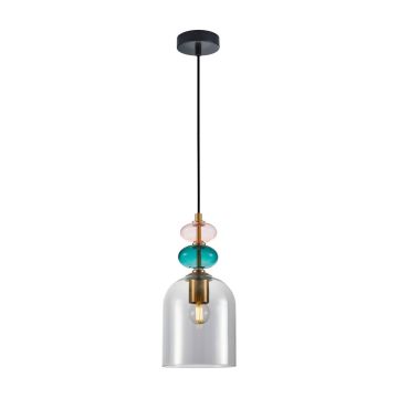 Italux Busco PND-30263-1B-BRO-SG Lampă cu pendul 1x40W/E27 IP20