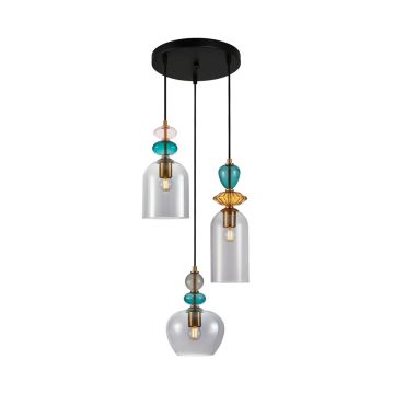 Italux Busco PND-30263-3A-BRO-SG Lampă cu pendul 3x40W/E27 IP20